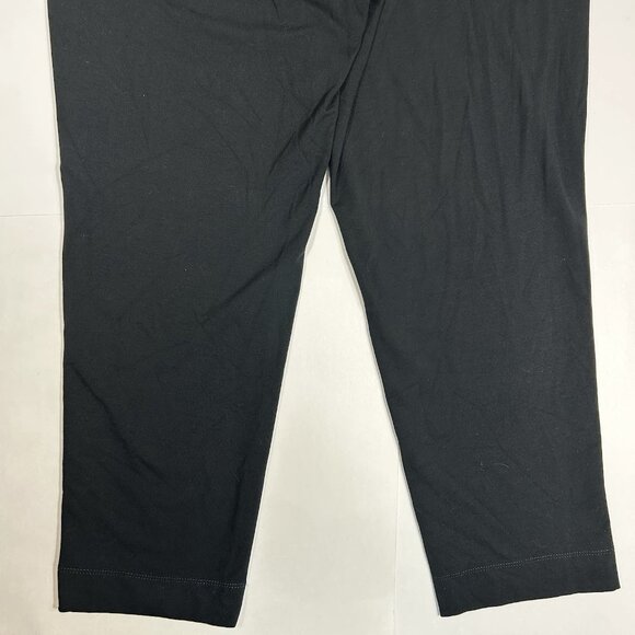 J.Jill Wearever Collection Forward Seam Slim Ankle Pull On Pants Black Petite M - Picture 8 of 11